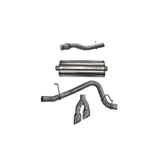 CORSA Performance Cat-Back Muffler for 2015 GMC Yukon Denali XL 6.2L V8, 3in Single Side Exit