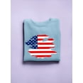 thumbnail image 3 of American Flag Grunge Style Sweatshirt Men -Image by Shutterstock, Male XX-Large, 3 of 4