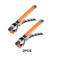 thumbnail image 2 of stanreset 2piece Kitchen Multifunctional Dish Clip Insulated Easy To Is Insulated Orange With silicone pad, 2 of 6