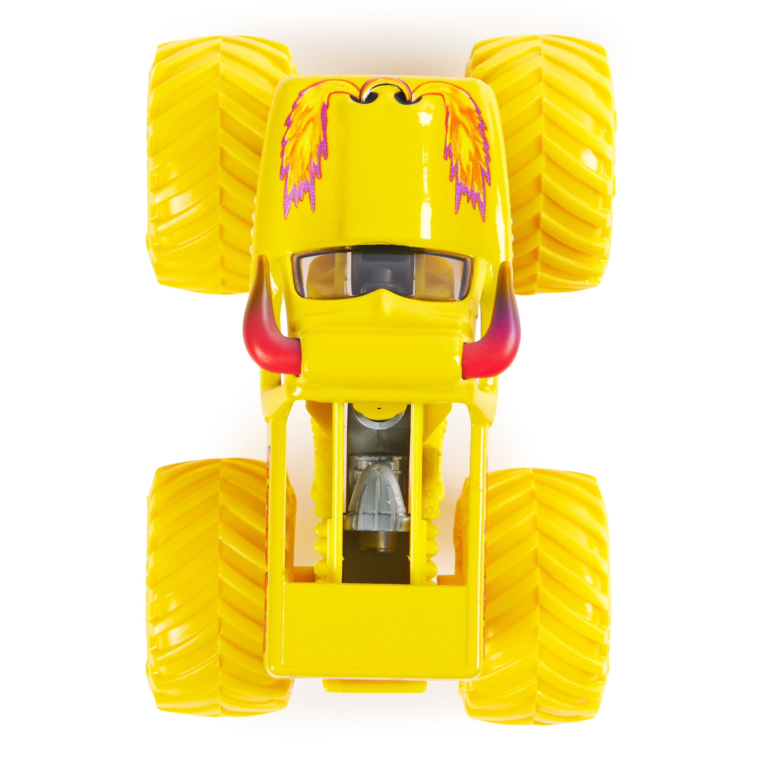 Monster Jam, Official Zombie Vs. El Toro Loco Die-Cast Monster Trucks, 1:64 Scale, Kids Toys for Boys Ages 3 and up