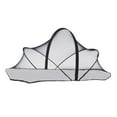 thumbnail image 2 of Siruishop Baby Crib Net Breathable Protective Removeable Crib Cover for Travel Home Bed Black M, 2 of 7