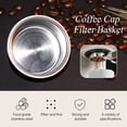 thumbnail image 4 of Stainless Steel Coffee Filter Basket, Portafilter, Compatible with BES880, BES810BSS, BES500 Bambino Plus, BES870XL, BES860XL, BES878, BES450 Bambino, 4 of 7