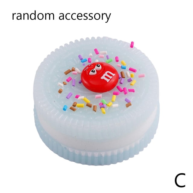 Large Size M Bean Sandwich Biscuits Pinch Fun Simulation Food Play Decompression Venting Toy Super Soft Pinch