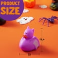 thumbnail image 6 of Joyfy 12 Pcs Halloween Rubber Ducks,Halloween Toys Glow-in-The-Dark Rubber Ducks in Bulk for Baby Toddlers Kids,Halloween Bath Toy Basket Prizes,Halloween Toys for Trick or Treaters, 6 of 7