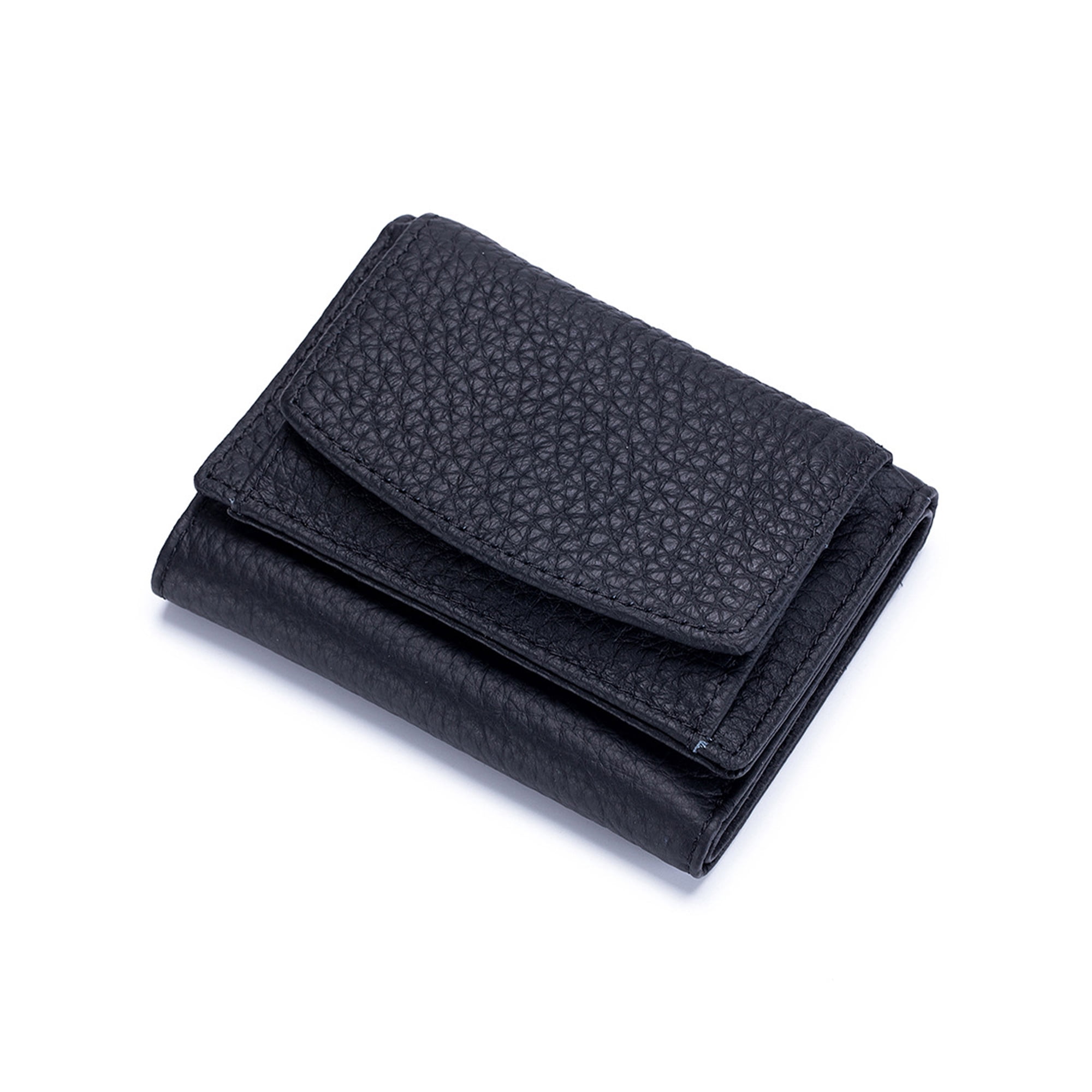 Fashion Black Leather Men's Clutch Purse Clutch Bag Wristlet Bag for Men