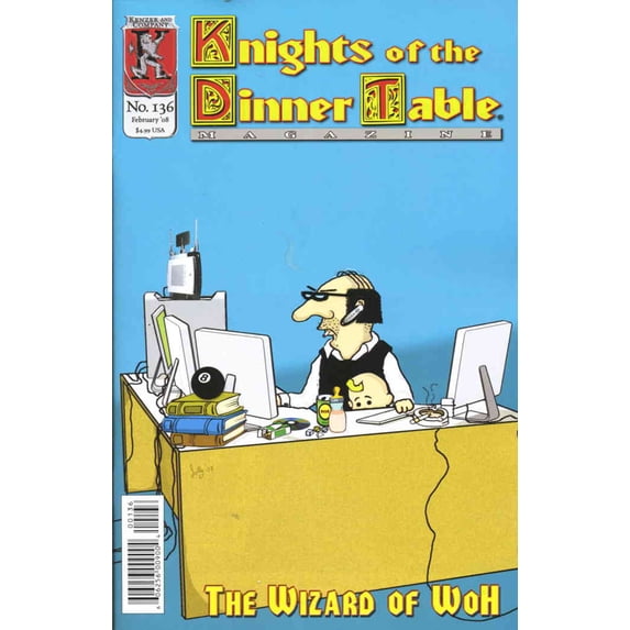 Knights of the Dinner Table #136 VF ; Kenzer and Company Comic Book