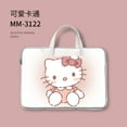 thumbnail image 1 of Cartoon Hello Kitty Laptop Bag Shoulder Messenger Notebook Pouch Briefcase Office Travel Business Computer Handbag YJ, 1 of 6