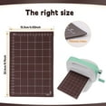 thumbnail image 2 of Vensio -3Pcs Magnetic Shim with Card Size Grids for Die Cutting Machines, Reusable Black Magnetic Pads for Embossing and Card Making, Sturdy 9x6 Inch Auxiliary Sheets, 2 of 10