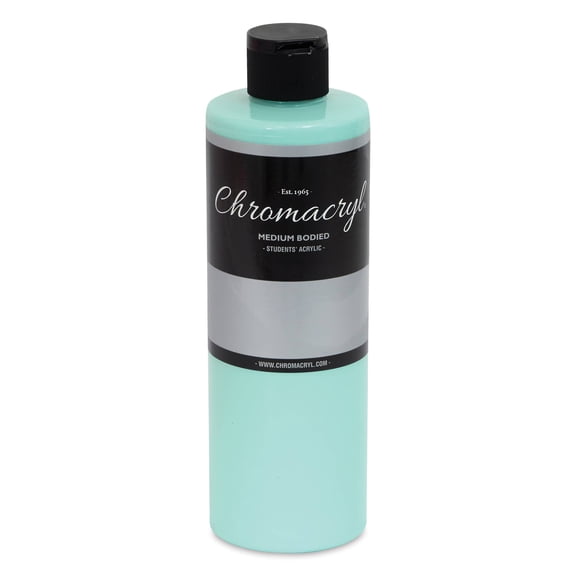 Chromacryl Students' Acrylic Paint Pint Pastel Green