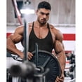 thumbnail image 5 of Ambiloof Men's Bodybuilding Stringer Tank Tops Y-Back Gym Fitness Workout Training Running T-Shirts Athletic Quick Dry Top, 5 of 7