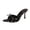Womens Casual Shoes # Black, variant on Mules for Women Open Toe Stiletto Heel Polka Dot Bow Slip On Pointed Toe Vintage Retro Pin Up Rockabilly 50S Style Burlesque Cabaret Showgirl Performance Stage Dance Shoes