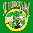 thumbnail image 2 of Boy's Looney Tunes Group Clover Badge  Graphic T-Shirt, 2 of 4