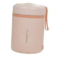 thumbnail image 3 of simhoa Insulated Lunch Container 600ml with Spoon Lunch Warmer for Car Home Outdoor red, 3 of 7
