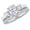 Diamond, variant on HDD 1 to 6 Carat Oval 14K White Gold LAB GROWN Gemstone and LAB GROWN Diamond Wedding Bridal Set (AAAA Heirloom Quality) Emerald 1 Carat Size: 6