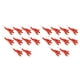 thumbnail image 1 of Injueey 10 piezas de flores artificiales rama de flor de durazno flor falsa con tallos y hojas vivas para decoración de Navidad rojo Rojo 2Conjunto, 1 of 6