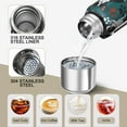 thumbnail image 3 of 20 Oz Boston Terrier with Bones and Paws Coffee Tumbler Double Wall Insulated Stainless Steel Water Bottle | Metal Reusable Thermoses Flask with Cup Cap | Leak & Sweat Proof with Anti-Dust Lid, 3 of 7