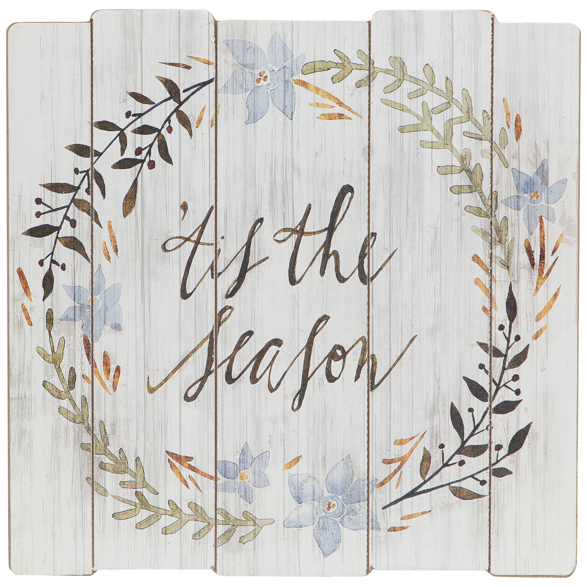 Northlight Tis the Season Christmas Wall Decoration - 12"