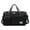 Black, variant on Travel Luggage Women's Large Capacity Folding Duffel Bag Lightweight Waterproof Multifunctional