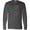 Charcoal Grey, variant on Mardi Gras Celebration Funny Crawfish Long Sleeve T-Shirt