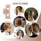 thumbnail image 5 of Pinzas de garra cuadradas, pinzas para el cabello antideslizantes, accesorios de garras para el cabello mate, pinza para mujeres y niñas, 5 of 5