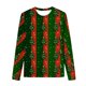 thumbnail image 4 of Conjuntos de blusas y camisas de cuello redondo y manga larga con estampado navideño para niños Camisa de manga larga con cuello redondo y cintura elástica Pantalones largos Conjunto de traje de casa, 4 of 6