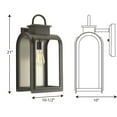thumbnail image 7 of Refuge Collection One-Light Large Wall Lantern, 7 of 7
