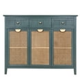 thumbnail image 3 of 3 Doors 3 Drawers Chest MDF File Cabinet Wood Storage Cabinets For Dining Room Living Room Kitchen Corridor Home Office, 3 of 5