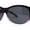 Purple / Black, variant on Polarized 61mm Luxury Large Oval Round Fashion Fit Over Sunglasses All Black