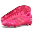 thumbnail image 1 of Vizari Botas de Fútbol Zodiac para Terreno Firme para Niños: Calzado de Fútbol Duradero y Ligero para Niños y Niñas, Color Rosa, Talla 5.5., 1 of 6