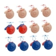 thumbnail image 3 of 12 piezas de claqueta de madera, instrumento de percusión creativo, castañuelas de de mano, castañuelas musicales para fiestas de niños pequeños, 3 of 9