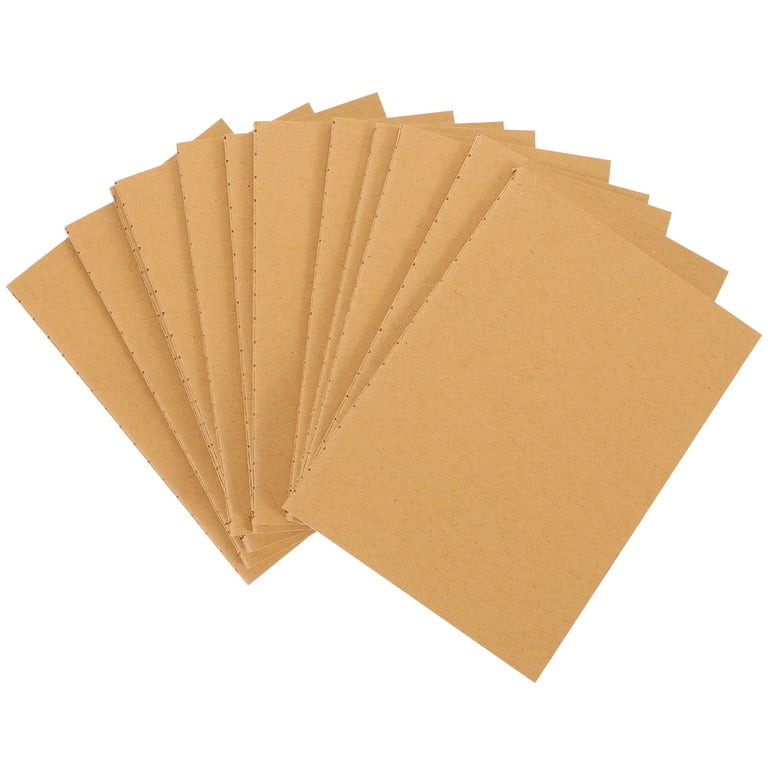 48 Pack Mini Blank Books for Kids - Bulk Sketchbooks, Kraft Paper Notebooks  for Classroom, Party Favors, Travel Writing (4x4 In)