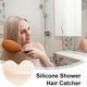 thumbnail image 5 of Recolector de cabello de silicona: fácil de guardar. Recolector de cabello para baño., 5 of 6