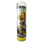 Saint Joseph (San Jose) Yellow Devotional Candle