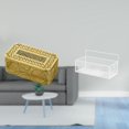 thumbnail image 2 of Caja De Pañuelos Para Baño, Soporte Para Papel Higiénico, Organizador De Cestas De Almacenamiento, Soporte Para Papel De Seda, Estantes Flotantes, Cestas De Metal Para Colgar En La Pared,, 2 of 8