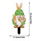 thumbnail image 3 of Uuiauoio Easter Decorations Outdoor, Cute Bunny Decorative Garden Stakes with Egg for Spring Decor, Easter Yard Sign for Home Outside Lawn Front Porch Lawn Backyard, 3 of 6