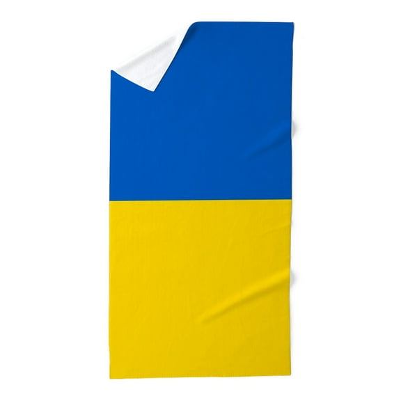 CafePress - Flag Of Ukraine - Large Beach Towel, Soft 30"x60" Towel with Unique Design