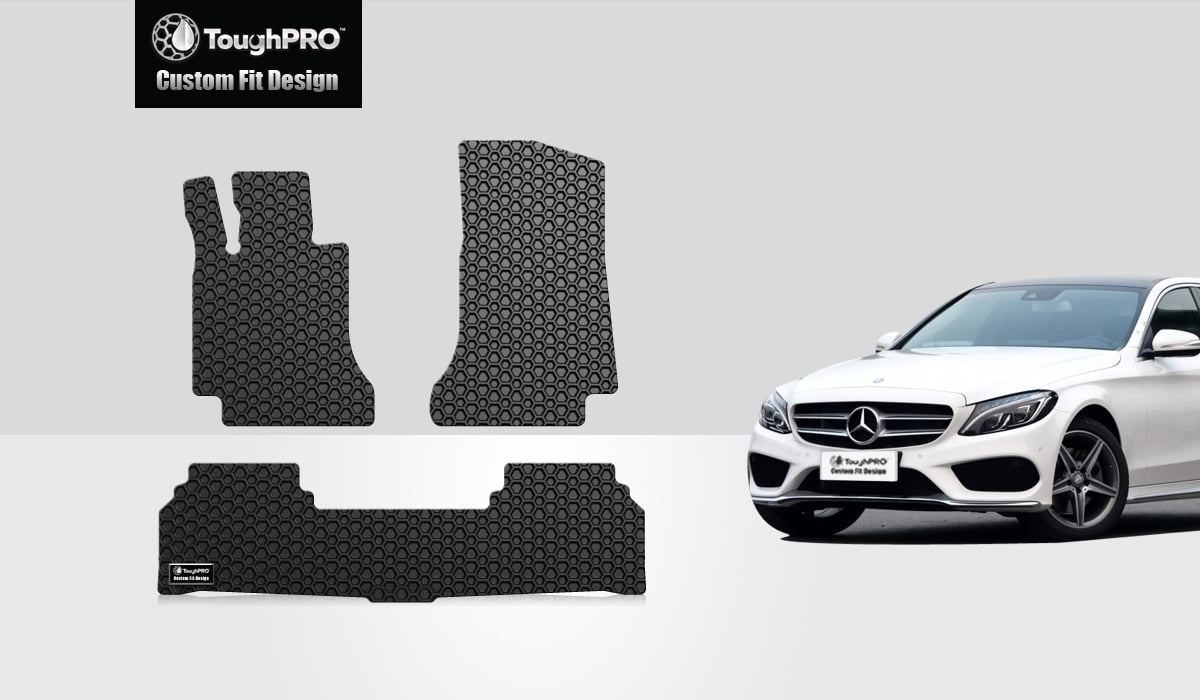ToughPRO MERCEDESBENZ C300 1st & 2nd Row Mats All Weather Heavy