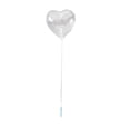 thumbnail image 1 of 3 juegos de globos brillantes con forma de corazón, globos decorativos intermitentes, suministros de decoración para fiestas de cumpleaños, festivales y bares sin batería., 1 of 7