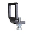 thumbnail image 1 of Bulletproof Hitches Trailer Hitch Receiver Tube Anti Rattle Bracket 25ANTIRATTLE Use With 2-1/2 Inch Ball Mount; Powder Coated Black; Steel, 1 of 2