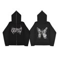 thumbnail image 1 of 2023 Sudaderas con estampado de mariposas oscuras europeas y americanas para hombres y mujeres, sudaderas con capucha góticas para parejas, sudaderas con cremallera de gran tamaño Harajuku, 1 of 5