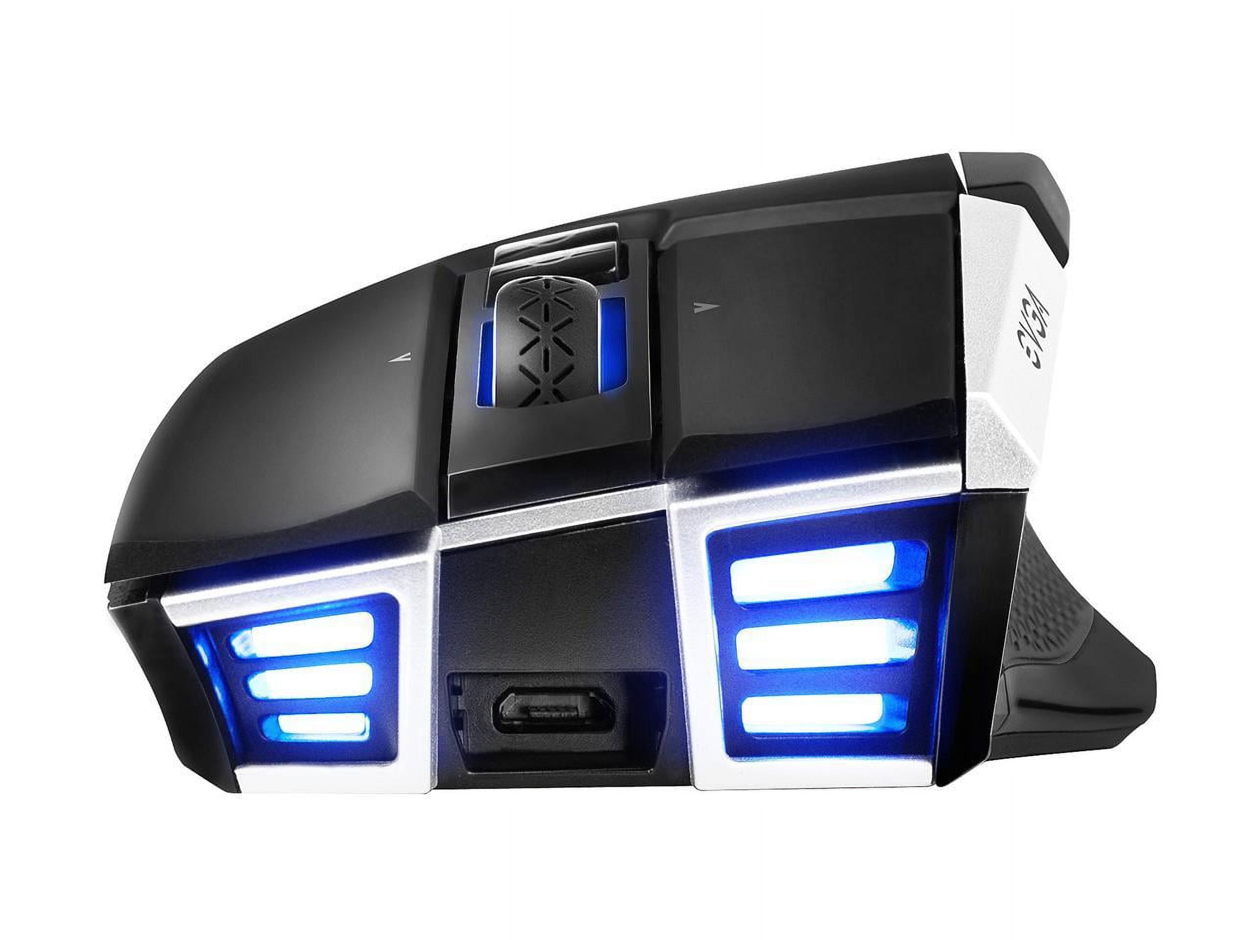 EVGA X20 Gaming Mouse, Wireless, Black, Customizable, 16,000 DPI, 5 Profiles, 10 Buttons, Ergonomic 903-T1-20BK-KR