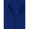 thumbnail image 3 of Ma Croix Mens Brushed Micro Fleece Full Zip Up Enclosure Outdoors Sweater Jacket, 3 of 6