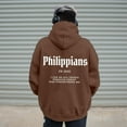 thumbnail image 6 of Christian Hoodies for Men 2025 Bible Verse Graphic Hoodie with Pockets Hooded Sweatshirt Pullover Tops, 6 of 7