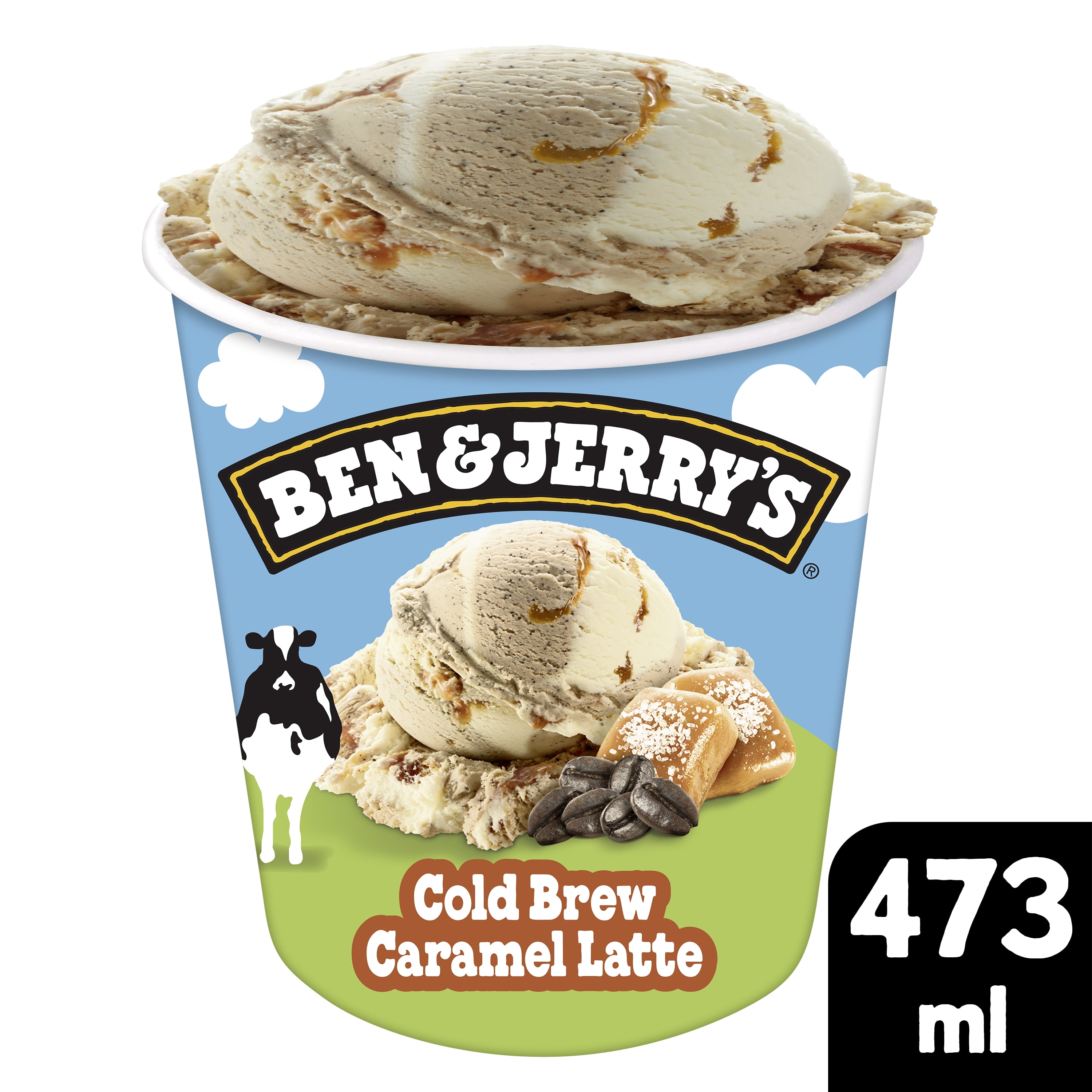 Ben & Jerry's Cold Brew Caramel Latte Ice Cream