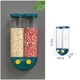 thumbnail image 2 of Dispensador de granos y alimentos secos de doble montaje en pared para el hogar, la cocina, el desayuno, las mascotas, Grande, 2 of 7