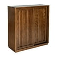 thumbnail image 4 of M optimized Sideboard Buffet Cabinet with 2 Sliding Doors Wood Decorative Strips, for Living Room, 4 of 9