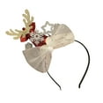 thumbnail image 2 of pstuiky Diademas navideñas para niños accesorios para el cabello pinzas para el cabello regalos navideños pinzas para el cabello con forma de asta, 2 of 6
