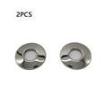 thumbnail image 3 of keepw 2 Pieces Stainless Steel Swimming Pool Ladder Cover Plate Replacement Detachable Glossy Handrail Plates Part Accessories, 3 of 6