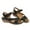 Black, variant on Womens Sandals Comfortable Fashion Casual Round Head Comfy Thick-soled Sandals Beach Casual Shoes