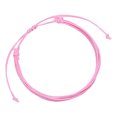 thumbnail image 1 of Qarigey trenzada de cordón de cera, joyería estética Multicolor ajustable, pulseras bohemias enceradas, cuerda de mano, playa Universal para Ropa, zapatos y accesorios Miscelánea Rosado Qarigey AP010276-08, 1 of 1